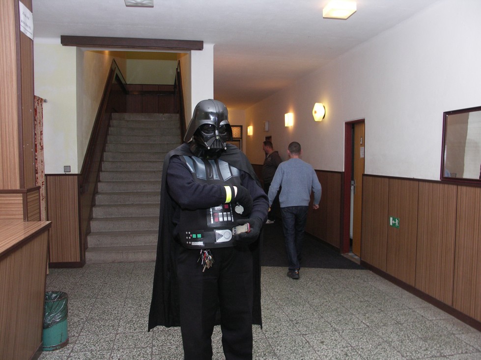 Darth Vader - zloduch z Hvězdných válek...