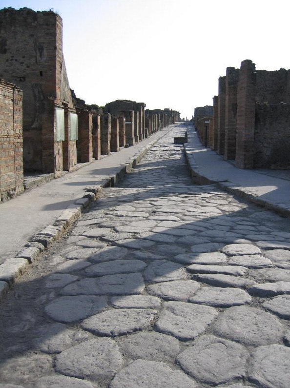 Pompeje - tichá ulička