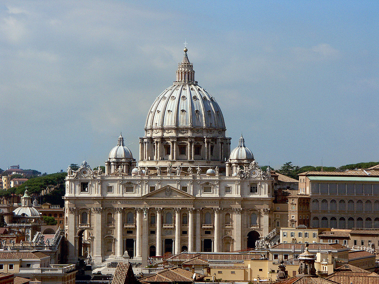 Řím - Petrova bazilika (Wikipedie)